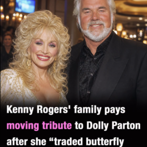 Kenny Rogers’ family pays moving tribute to Dolly Parton after she ‘traded butterfly wings for angel wings’