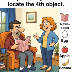 The 140 IQ Living Room Test: Can You Spot the “Invisible” 4th Object?