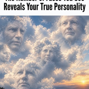 Look Closely at the Clouds and Discover How Many Hidden Faces You Can Spot